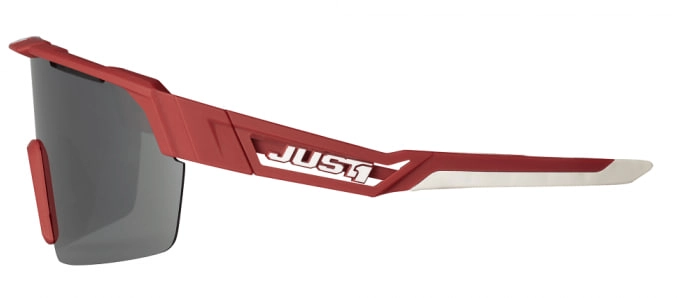 Мотоокуляри Just1 Sniper Urban Red/White Silver Mirror Lens