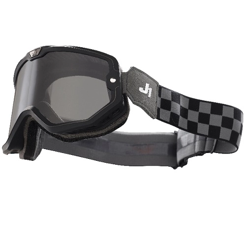 Мотоокуляри Just1 Swing Chess Black/Grey Smoke Lens