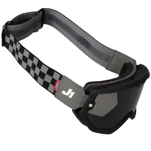 Мотоокуляри Just1 Swing Chess Black/Grey Smoke Lens