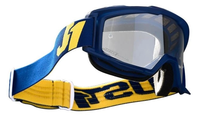 Мотоокуляри Just1 Vitro Blue/Yellow Clear Lens