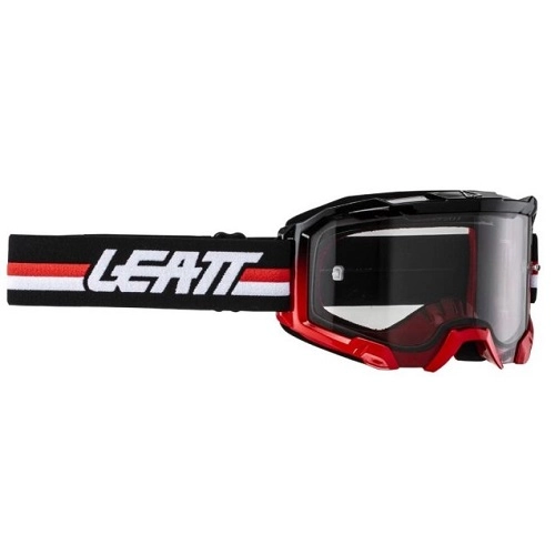 Мотоокуляри Leatt Velocity 4.5 Black/Red/White Clear Lens