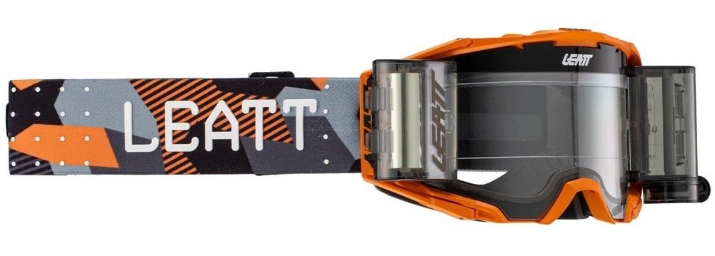 Мотоокуляри Leatt Velocity 6.5 Roll-Off Orange/Grey Clear Lens