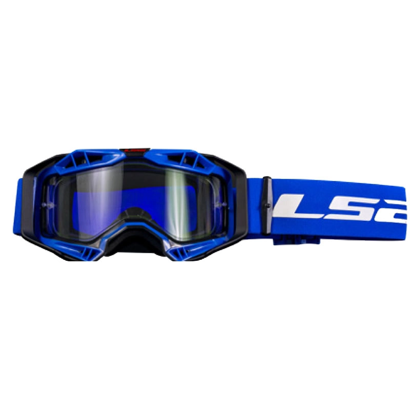 Мотоочки LS2 Aura Black/Blue Clear Lens