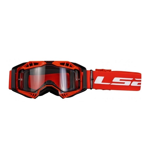 Мотоокуляри LS2 Aura Enduro Red Clear Lens