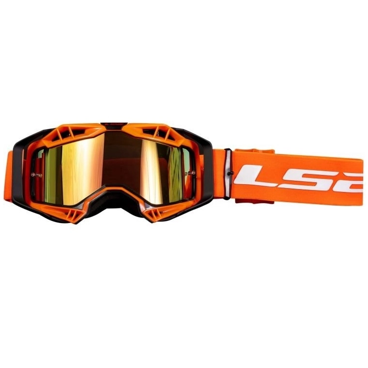 Мотоокуляри LS2 Aura Pro Black/Orange Mirror Lens