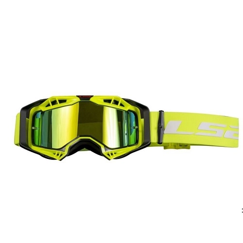 Мотоокуляри LS2 Aura Pro Black/Yellow Mirror Lens