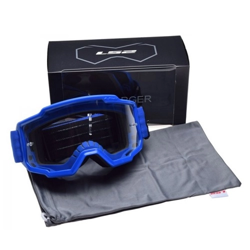 Мотоокуляри LS2 Charger Blue Clear Lens