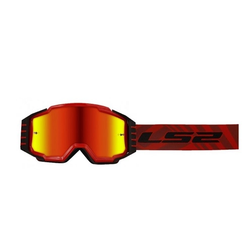 Мотоокуляри LS2 Charger Pro Red Mirror Lens