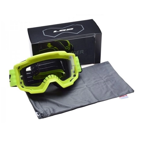 Мотоокуляри LS2 Charger Yellow Clear Lens