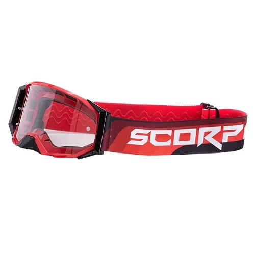 Мотоокуляри Scorpion E24 Red/Black Clear Lens
