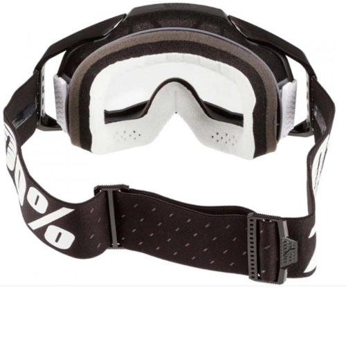 Мотоокуляри 100% Armega Black Clear Lens