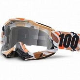Мотоочки 100% Accuri II Flea Clear Lens