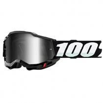 Мотоочки 100% Accuri II Junior Black Mirror Silver Lens