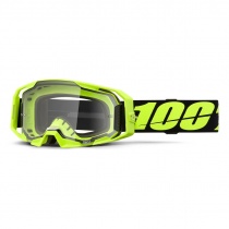 Мотоочки 100% Armatic Enduro Moto Dual Pane Yellow Clear Lens