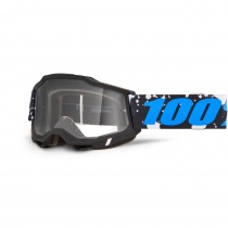 Мотоочки 100% Ride Accuri II Callisto Black/White/Blue Clear Lens