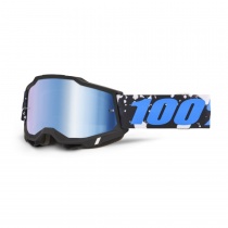 Мотоочки 100% Ride Accuri II Callisto Black/White Blue Mirror Lens
