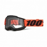 Мотоочки 100% Ride Accuri II Ferrani Black/Orange Dual Clear Lens