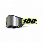 Мотоочки 100% Ride Accuri II Junior Yellow/Silver Mirror Lens