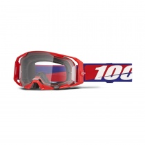 Мотоочки 100% Ride Armatic Best Red/Blue/White Clear Lens