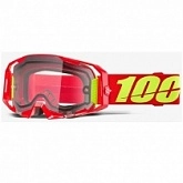 Мотоочки 100% Ride Armatic Enduro Red Dual Clear Lens