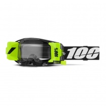 Мотоочки 100% Ride Armatic Forecast Roll Off Black/White Clear Lens