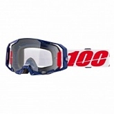 Мотоочки 100% Ride Armatic Mach Z Blue/Red/White Clear Lens
