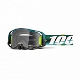 Мотоочки 100% Ride Armatic Polarity Green/White Clear Lens