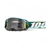 Мотоочки 100% Ride Armatic Polarity Green/White Clear Lens