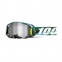 Мотоочки 100% Ride Armatic Polarity Green/White Silver Mirror Lens