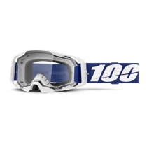 Мотоочки 100% Ride Armatic White/Blue Clear Lens