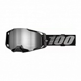 Мотоочки 100% Ride Armega Black Silver Mirror Lens