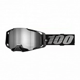 Мотоочки 100% Ride Armega Black Silver Mirror Lens