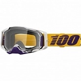 Мотоочки 100% Ride Armega Difenbak White/Yellow Clear Lens
