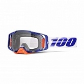 Мотоочки 100% Ride Armega Lavingaad Blue/White Clear Lens