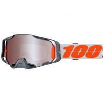 Мотоочки 100% Ride Armega Hiper Orange/Grey Silver Flash Mirror Lens