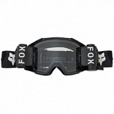 Мотоочки FOX Vue Roll-Off Black/White Clear Lens