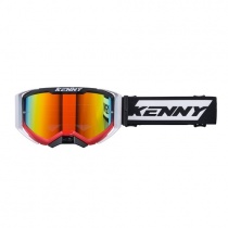Мотоочки Kenny Racing Performance Evo 2 Black/White Mirror Lens