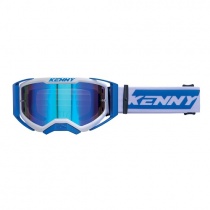 Мотоочки Kenny Racing Performance Evo 2 Blue/White Mirror Lens