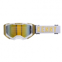 Мотоочки Kenny Racing Performance Evo 2 White/Yellow Mirror Lens
