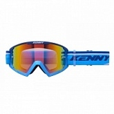 Мотоочки Kenny Racing Track+ Blue/White Red Lens