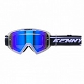 Мотоочки Kenny Racing Track+ Junior Black Blue Lens