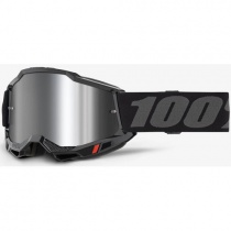 Мотоочки 100% Accuri 2 Black/Grey Mirror Silver Lens