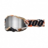 Мотоочки 100% Accuri 2 Flea Brown/Orange/Grey Mirror Silver Lens