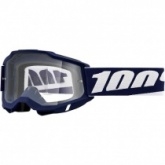 Мотоочки 100% Accuri 2 Mifflin Blue/White Clear Lens