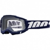 Мотоочки 100% Accuri 2 Mifflin Blue/White Clear Lens