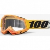 Мотоочки 100% Accuri 2 Razza Yellow/Black Clear Lens