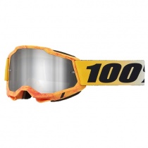 Мотоочки 100% Accuri 2 Razza Yellow/Black Mirror Silver Lens