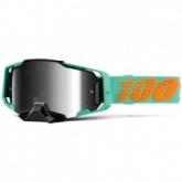 Мотоочки 100% Armega Clark Green/Orange Mirror Silver Lens