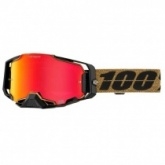 Мотоочки 100% Armega Hiper Glory Brown/Black Mirror Red Lens
