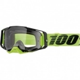 Мотоочки 100% Armega Neon Yellow/Black Clear Lens